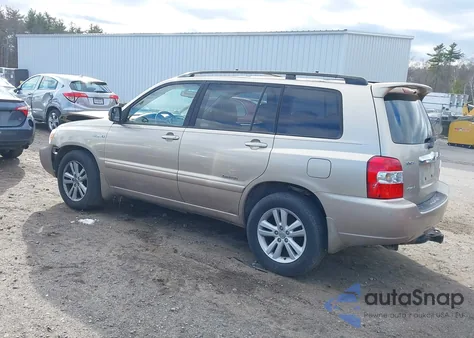 2007 Toyota Highlander Hybrid Limited V6 from USA, damaged, VIN JTEHW21A370046447
